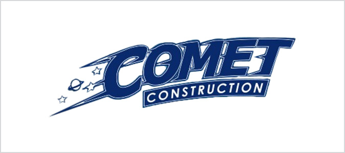 Comet construction logo