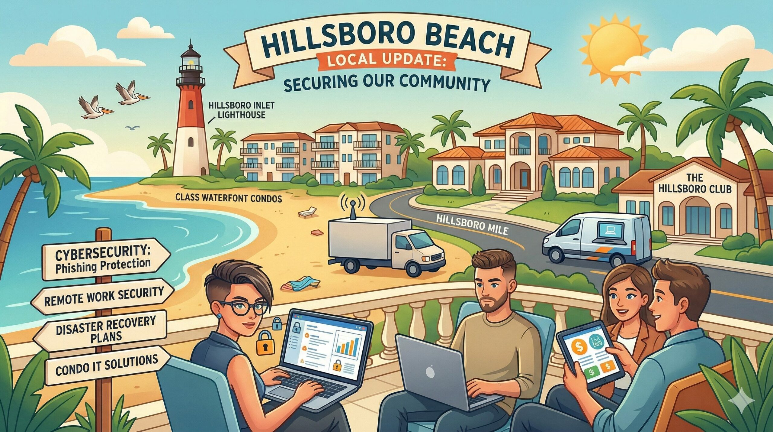 Hurricane Season & Cybersecurity: How Hillsboro Beach Businesses Can Protect Data Before, During, and After a Storm