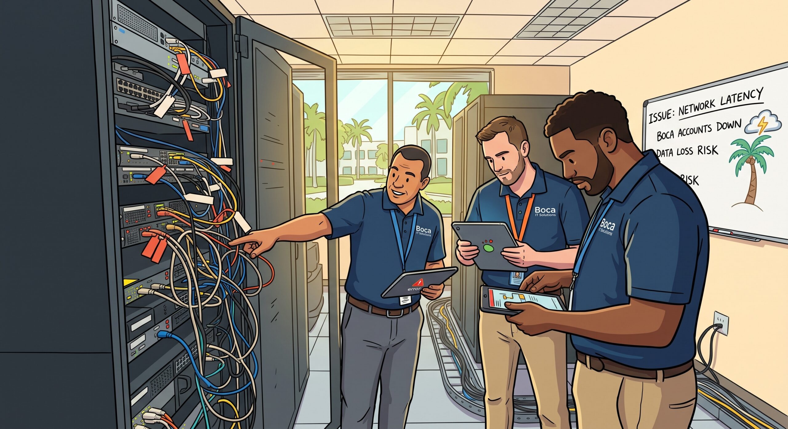 The Biggest IT Infrastructure Issues We See in Boca Raton Businesses